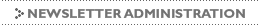 Newsletter Administration